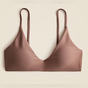 J.Crew Lana bikini top in Classic Sculpt NWT Size S